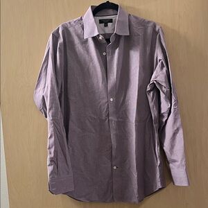 Banana Republic Men's Purple Dress Shirt